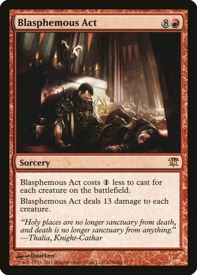 Blasphemous Act (Innistrad) - Magic: The Gathering in TCG Land