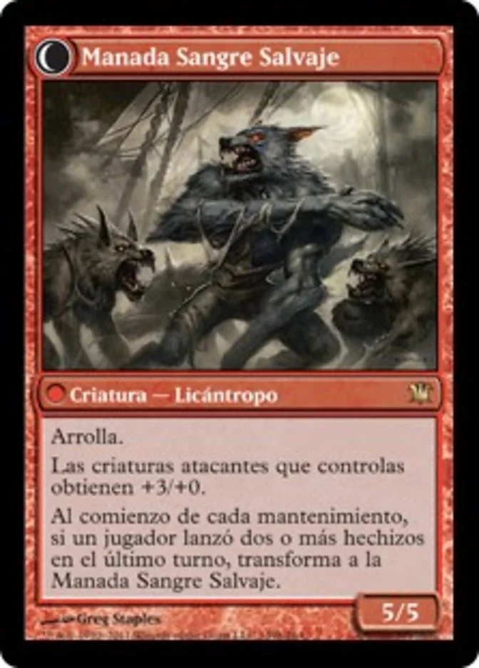 Manada Sangre Salvaje (Innistrad) - Magic: The Gathering in TCG Land