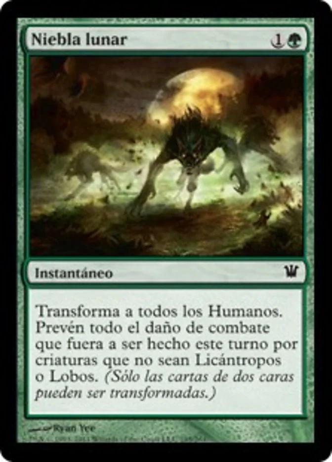 Niebla lunar (Innistrad) - Magic: The Gathering in TCG Land México