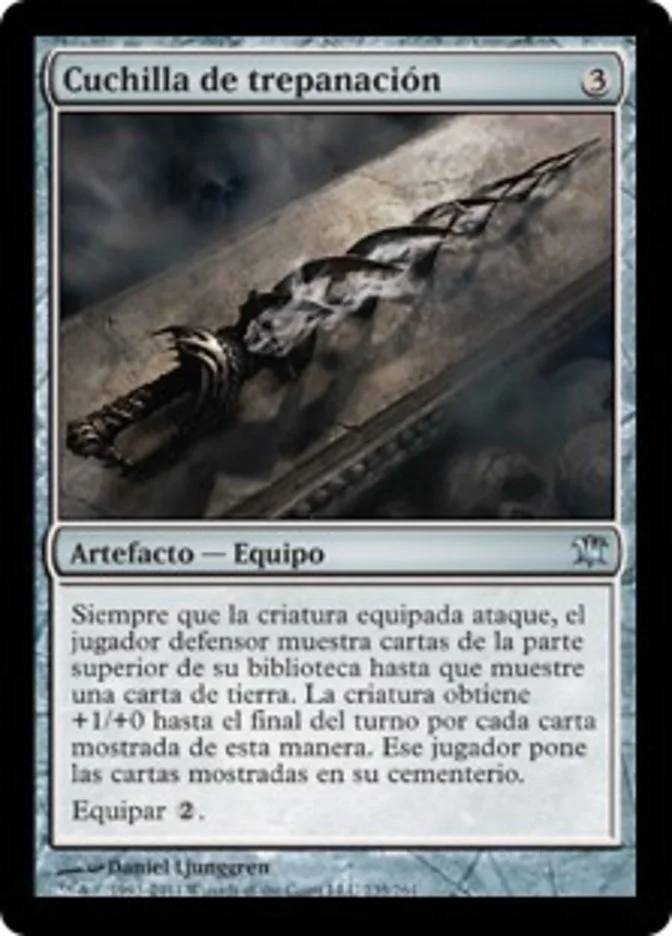 Cuchilla de trepanación (Innistrad) - Magic: The Gathering in TCG Land México