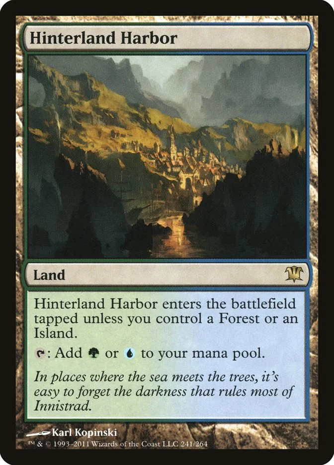 Hinterland Harbor (Innistrad) - Magic: The Gathering in TCG Land