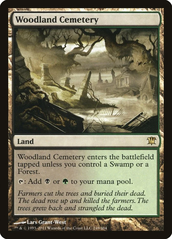 Woodland Cemetery (Innistrad) - Magic: The Gathering in TCG Land