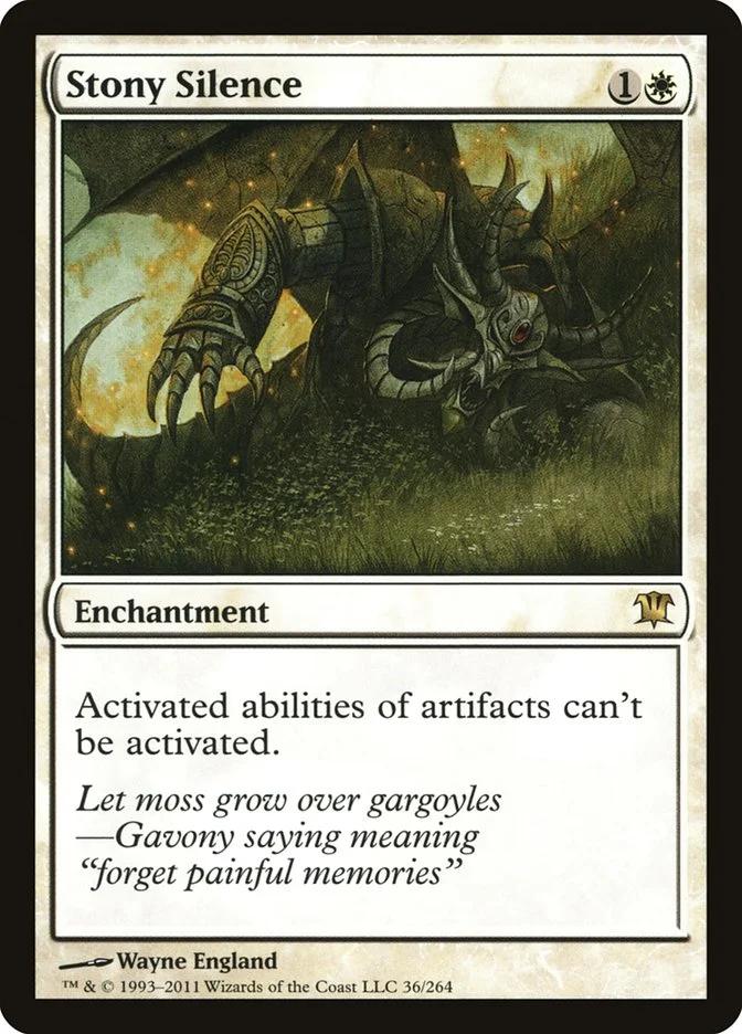 Stony Silence (Innistrad) - Magic: The Gathering in TCG Land