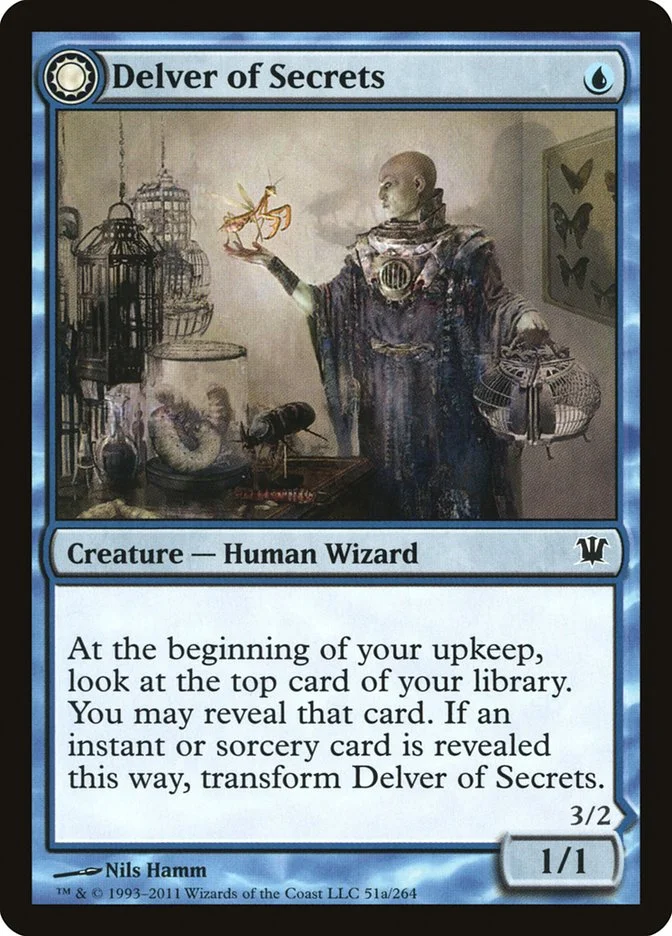 Delver of Secrets (Innistrad) - Magic: The Gathering in TCG Land