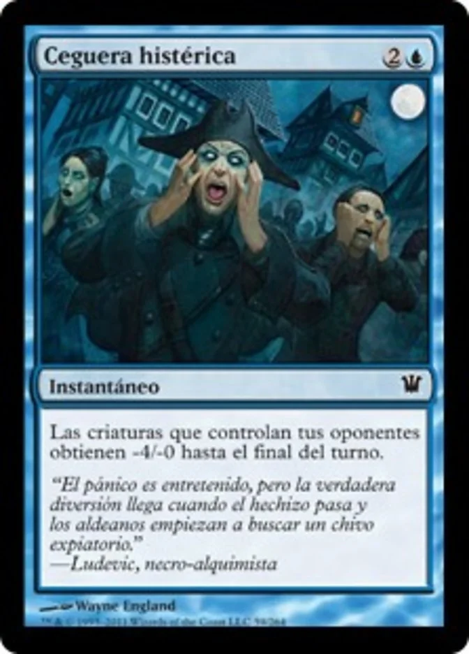 Ceguera histérica (Innistrad) - Magic: The Gathering in TCG Land