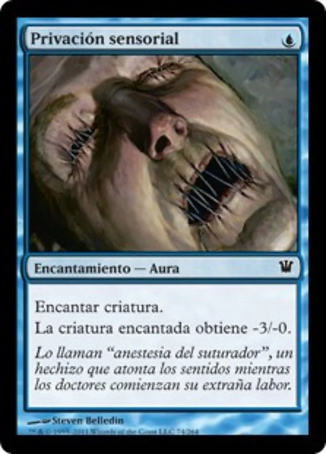 Privación sensorial (Innistrad) - Magic: The Gathering in TCG Land