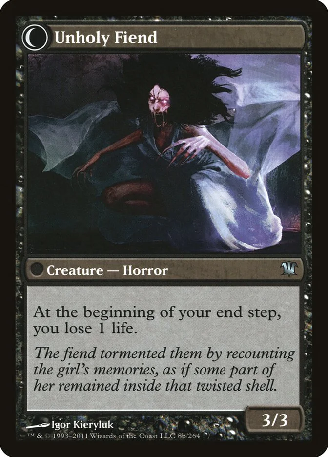 Unholy Fiend (Innistrad) - Magic: The Gathering in TCG Land