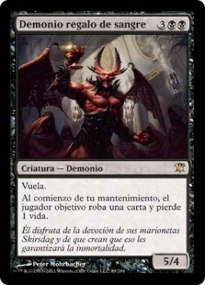 Demonio regalo de sangre (Innistrad) - Magic: The Gathering in TCG Land