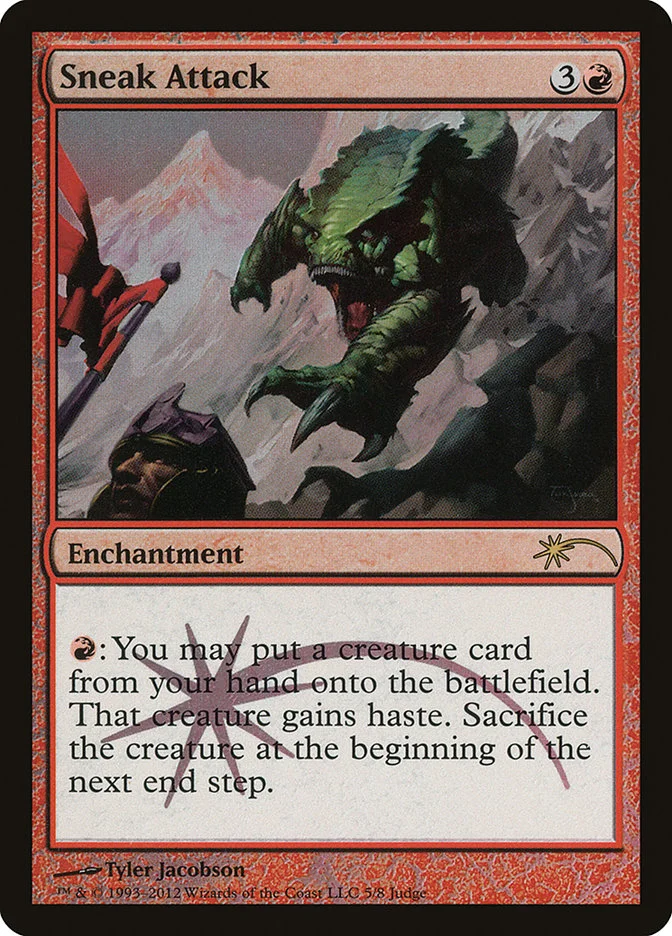 Sneak Attack (Judge Gift Cards 2012) - Magic: The Gathering in TCG Land México