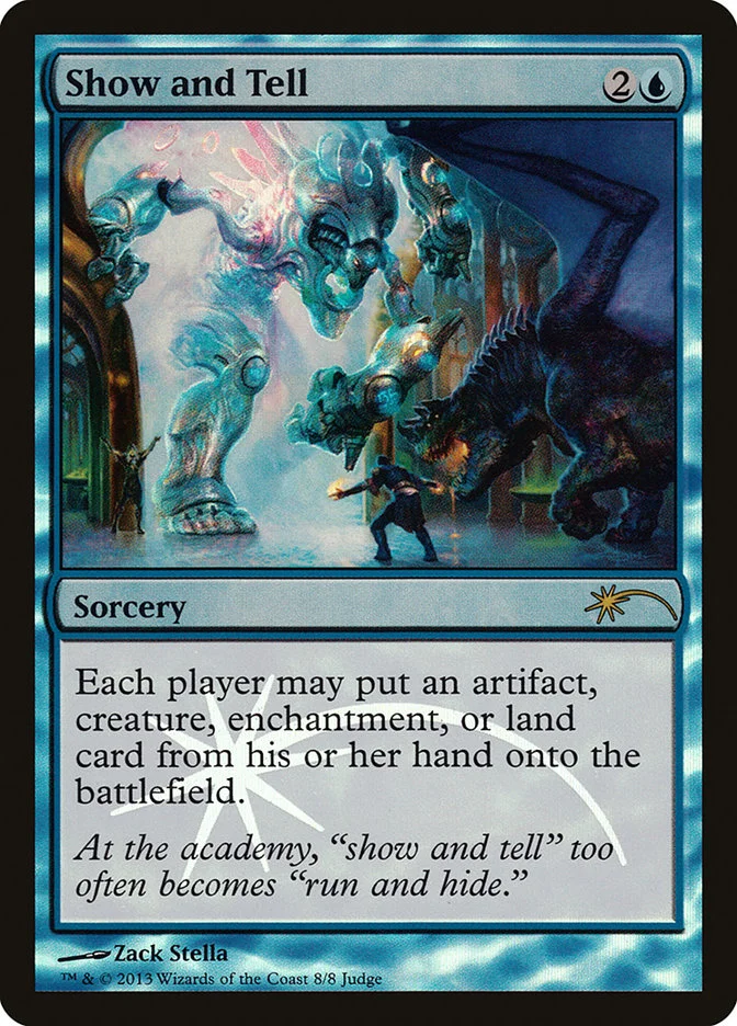 Show and Tell (Judge Gift Cards 2013) - Magic: The Gathering in TCG Land