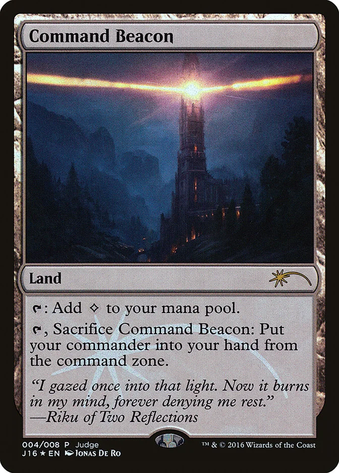 Command Beacon (Judge Gift Cards 2016) - Magic: The Gathering in TCG Land