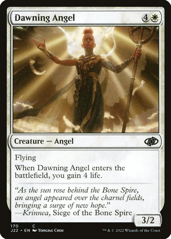 Dawning Angel (Jumpstart 2022) - Magic: The Gathering in TCG Land