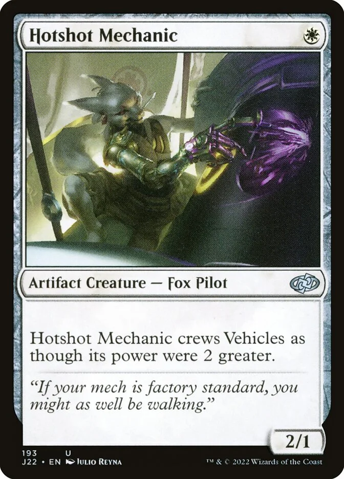 Hotshot Mechanic (Jumpstart 2022) - Magic: The Gathering in TCG Land