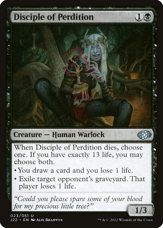Disciple of Perdition (Jumpstart 2022) - Magic: The Gathering in TCG Land