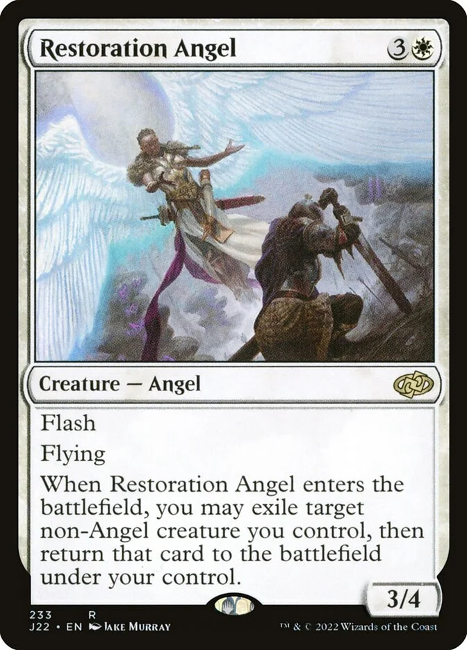 Restoration Angel (Jumpstart 2022) - Magic: The Gathering in TCG Land México