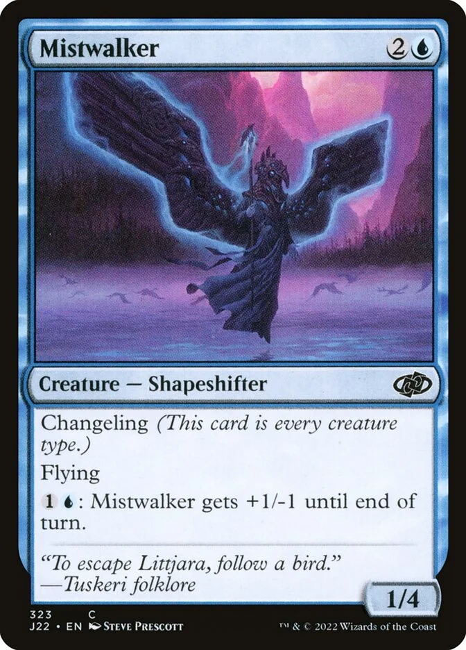 Mistwalker (Jumpstart 2022) - Magic: The Gathering in TCG Land México