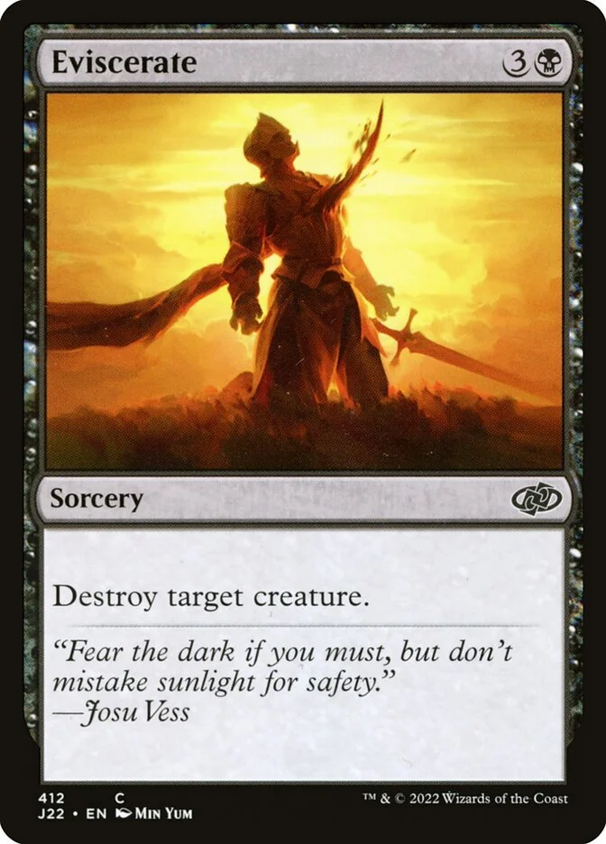 Eviscerate (Jumpstart 2022) - Magic: The Gathering in TCG Land