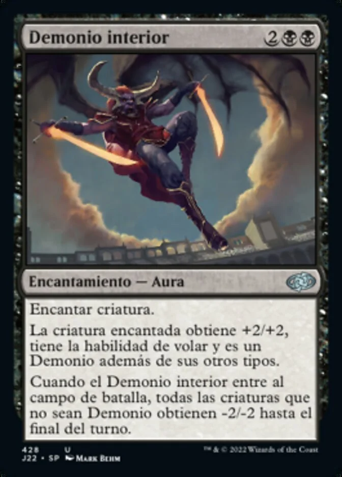 Demonio interior (Jumpstart 2022) - Magic: The Gathering in TCG Land