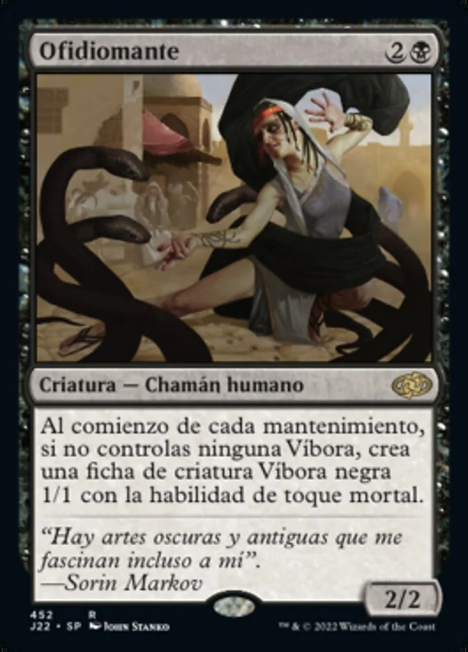 Ofidiomante (Jumpstart 2022) - Magic: The Gathering in TCG Land México