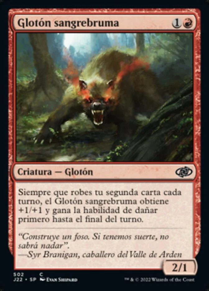 Glotón sangrebruma (Jumpstart 2022) - Magic: The Gathering in TCG Land