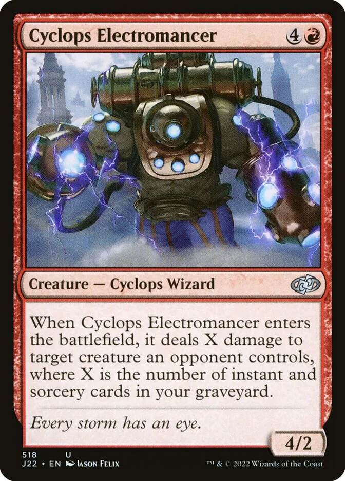 Cyclops Electromancer (Jumpstart 2022) - Magic: The Gathering in TCG Land México