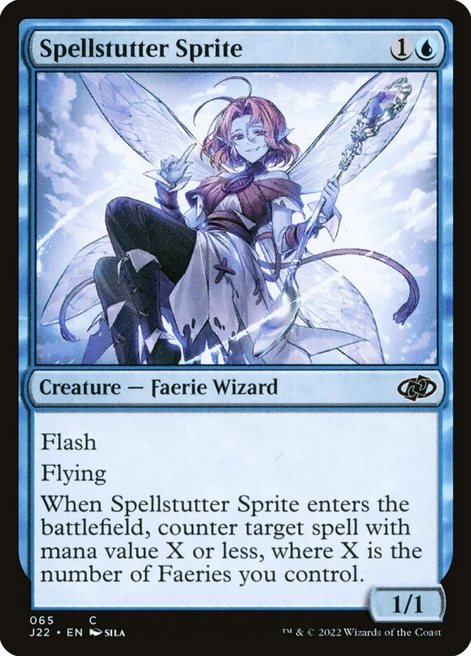 Spellstutter Sprite (Jumpstart 2022) - Magic: The Gathering in TCG Land