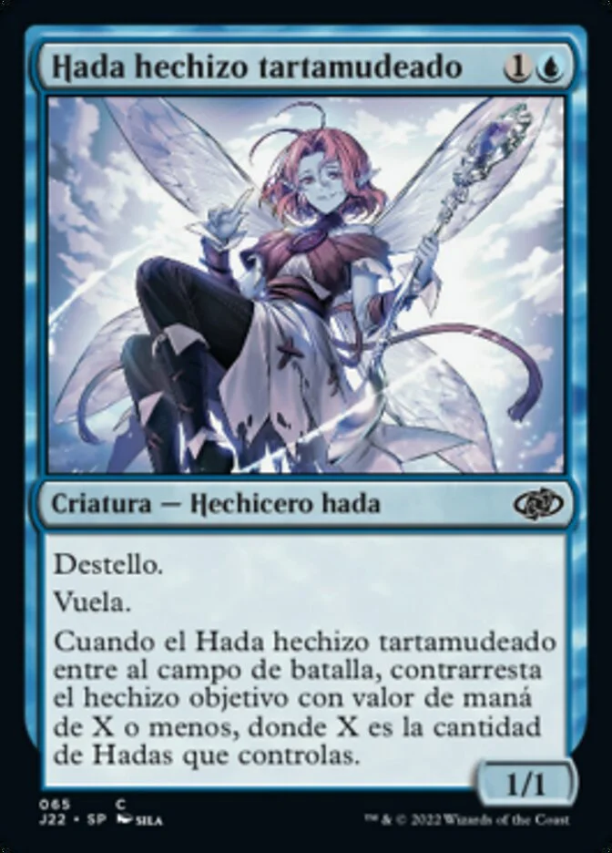 Hada hechizo tartamudeado (Jumpstart 2022) - Magic: The Gathering in TCG Land México