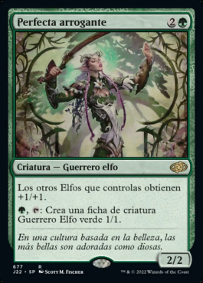 Perfecta arrogante (Jumpstart 2022) - Magic: The Gathering in TCG Land