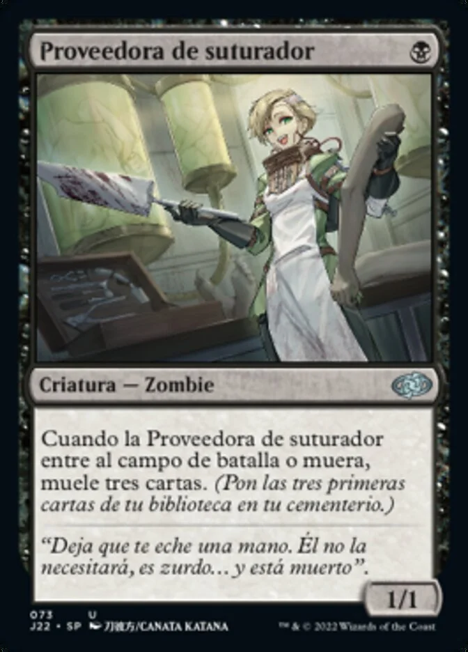 Proveedora de suturador (Jumpstart 2022) - Magic: The Gathering in TCG Land México