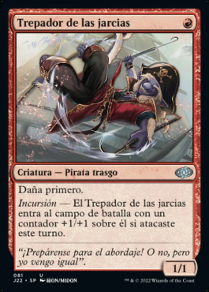 Trepador de las jarcias (Jumpstart 2022) - Magic: The Gathering in TCG Land
