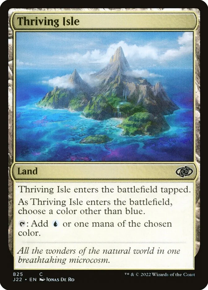 Thriving Isle (Jumpstart 2022) - Magic: The Gathering in TCG Land
