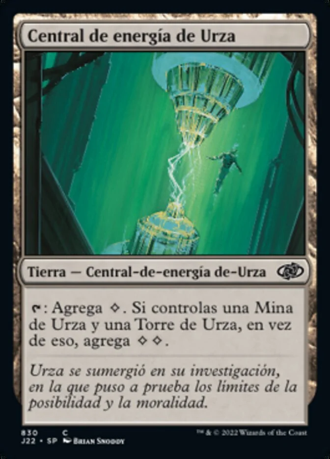 Central de energía de Urza (Jumpstart 2022) - Magic: The Gathering in TCG Land México