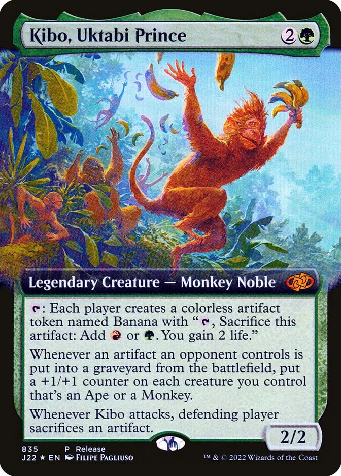 Kibo, Uktabi Prince (Jumpstart 2022) - Magic: The Gathering in TCG Land