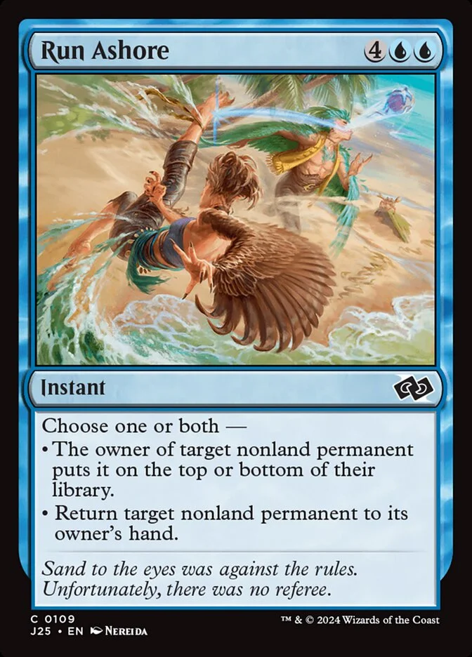 Run Ashore (Foundations Jumpstart) - Magic: The Gathering in TCG Land México