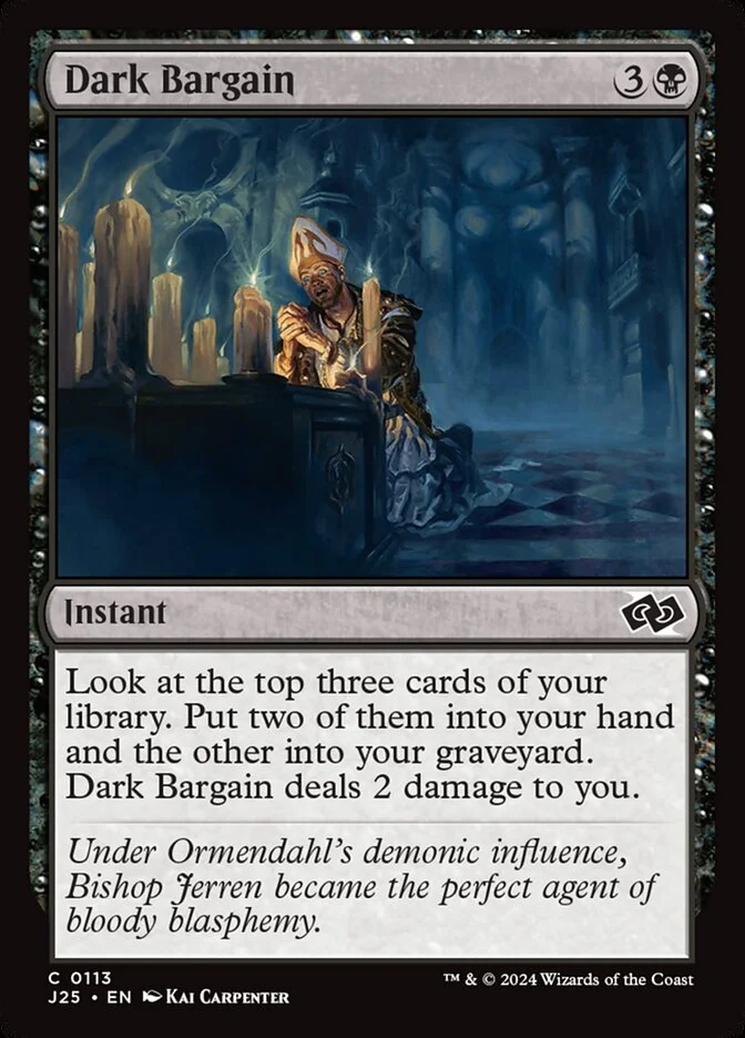 Dark Bargain (Foundations Jumpstart) - Magic: The Gathering in TCG Land