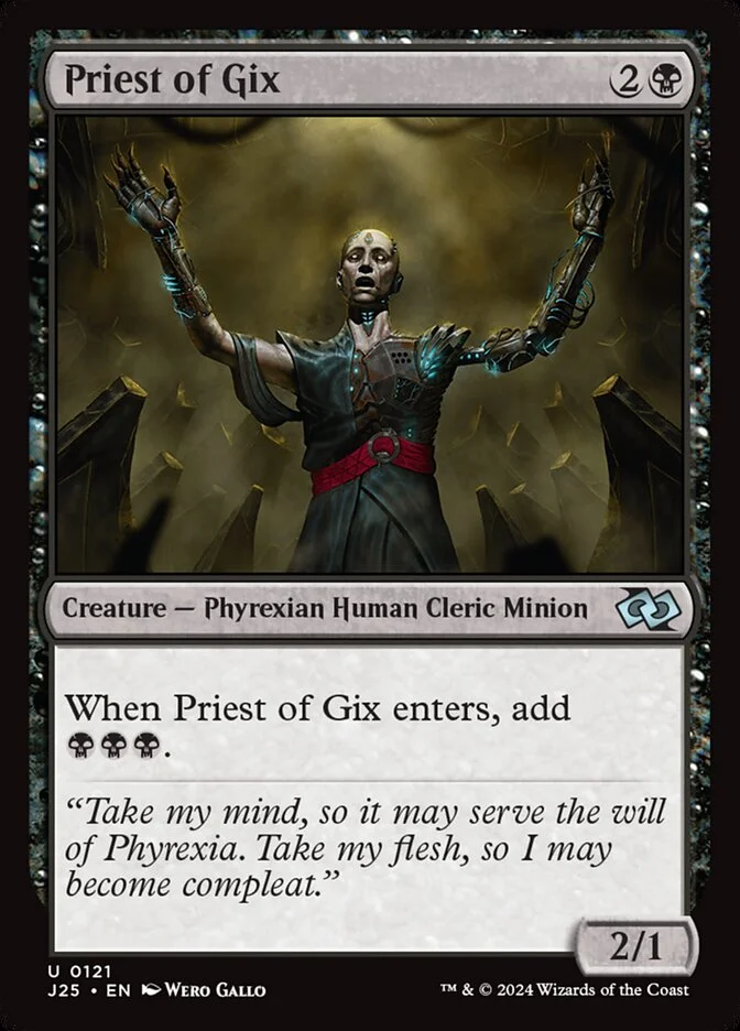 Priest of Gix (Foundations Jumpstart) - Magic: The Gathering in TCG Land México
