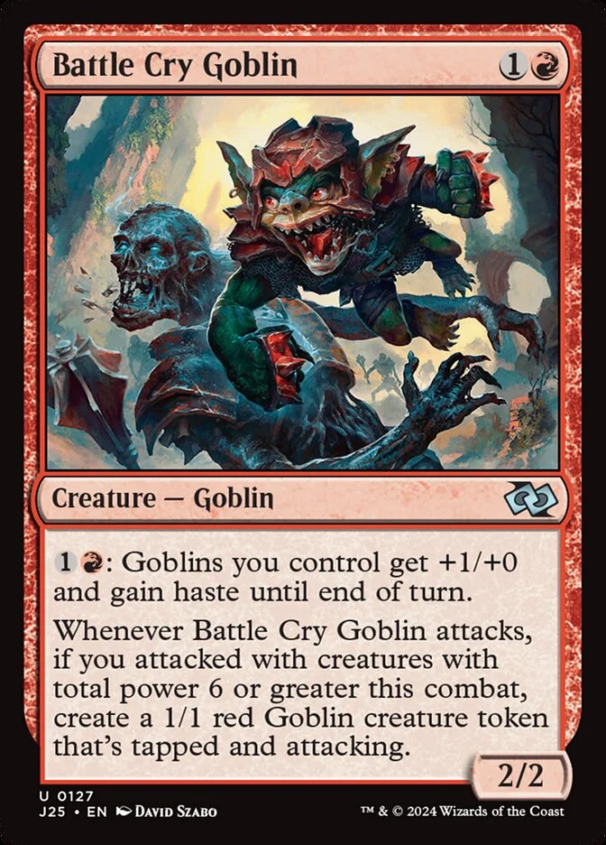 Battle Cry Goblin (Foundations Jumpstart) - Magic: The Gathering in TCG Land