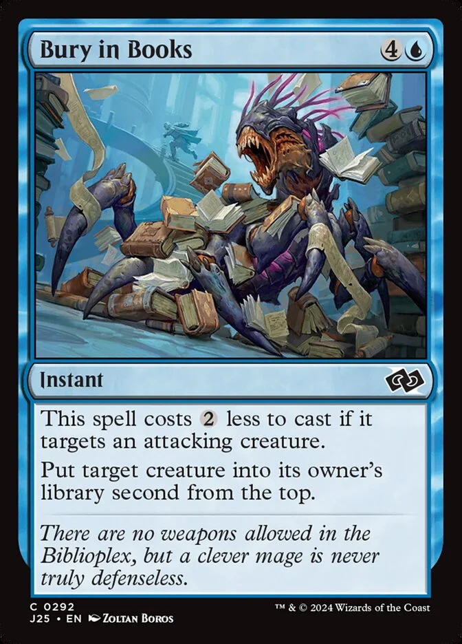 Bury in Books (Foundations Jumpstart) - Magic: The Gathering in TCG Land