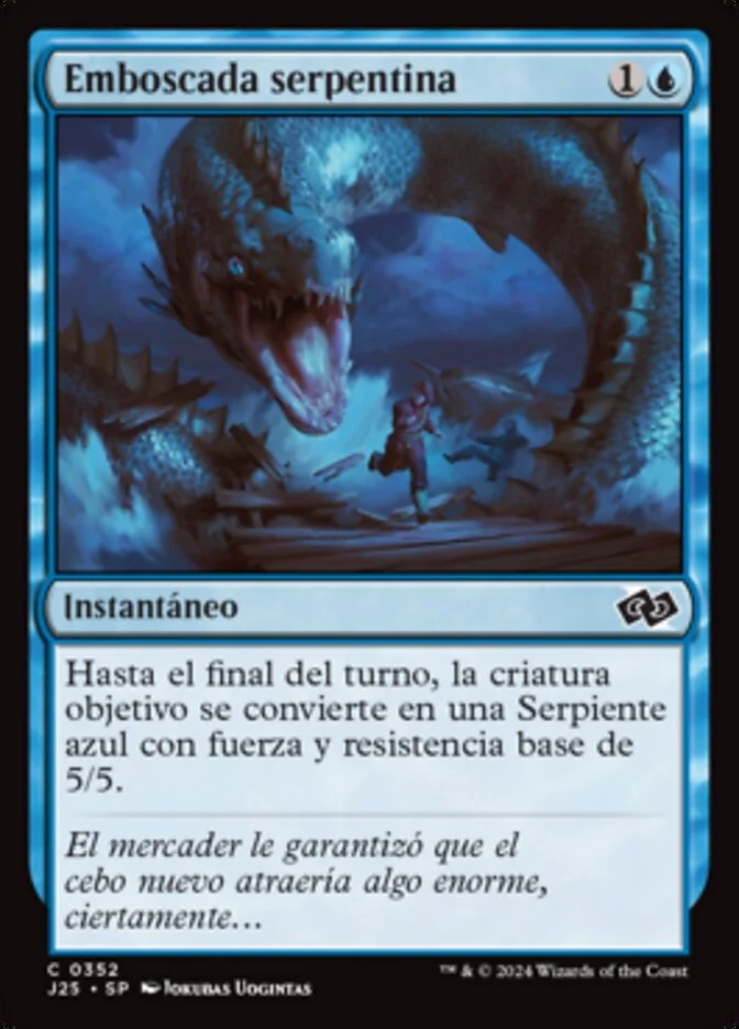 Emboscada serpentina (Foundations Jumpstart) - Magic: The Gathering in TCG Land México