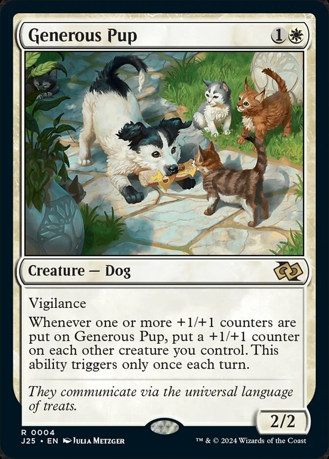 Generous Pup (Foundations Jumpstart) - Magic: The Gathering in TCG Land