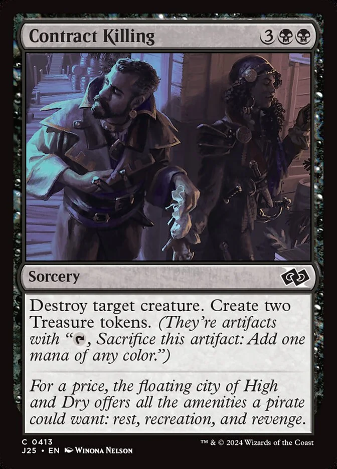 Contract Killing (Foundations Jumpstart) - Magic: The Gathering in TCG Land