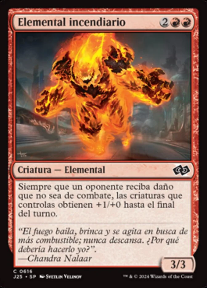 Elemental incendiario (Foundations Jumpstart) - Magic: The Gathering in TCG Land