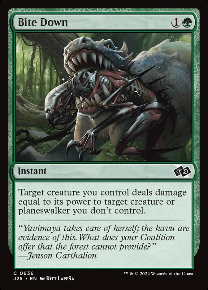 Bite Down (Foundations Jumpstart) - Magic: The Gathering in TCG Land
