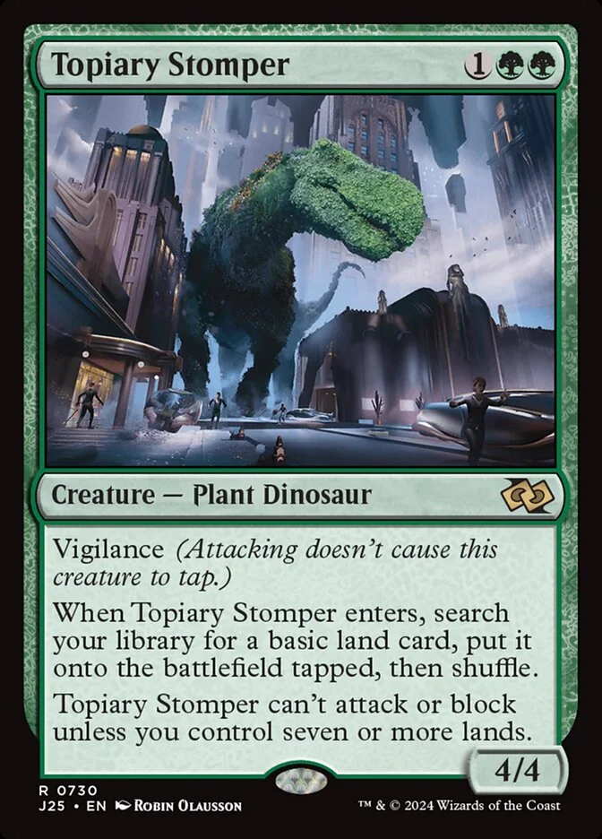 Topiary Stomper (Foundations Jumpstart) - Magic: The Gathering in TCG Land
