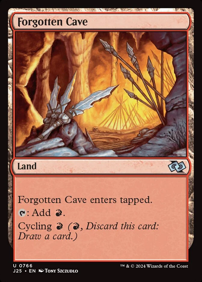 Forgotten Cave (Foundations Jumpstart) - Magic: The Gathering in TCG Land México