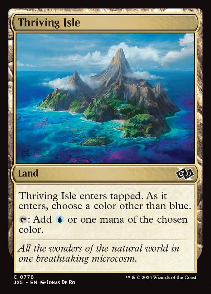 Thriving Isle (Foundations Jumpstart) - Magic: The Gathering in TCG Land