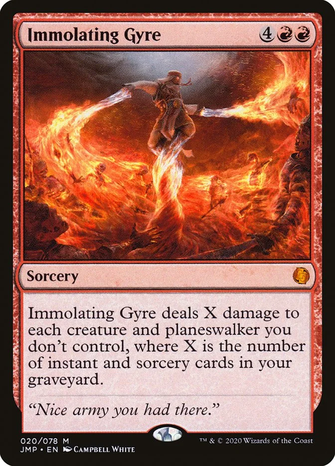 Immolating Gyre (Jumpstart) - Magic: The Gathering in TCG Land México