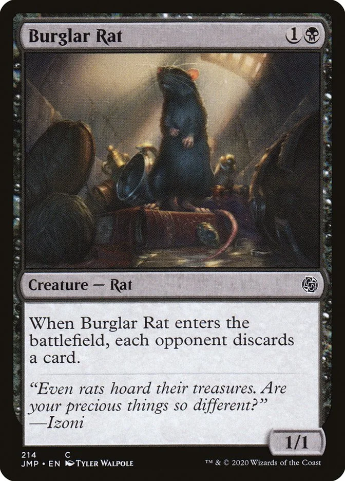 Burglar Rat (Jumpstart) - Magic: The Gathering in TCG Land México