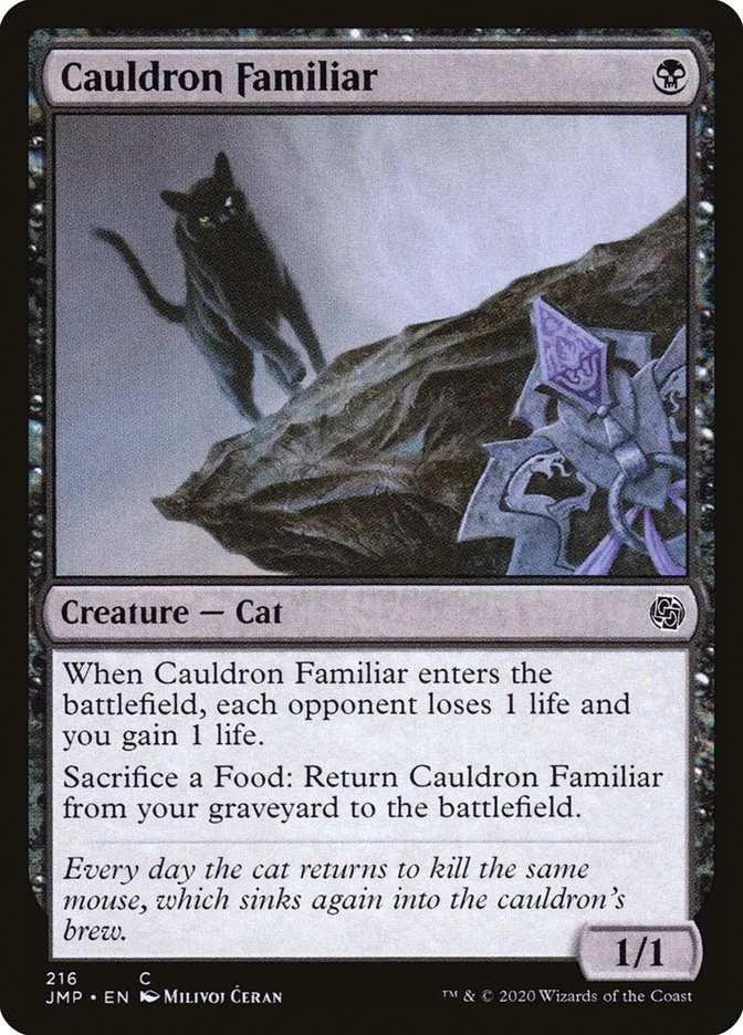 Cauldron Familiar (Jumpstart) - Magic: The Gathering in TCG Land