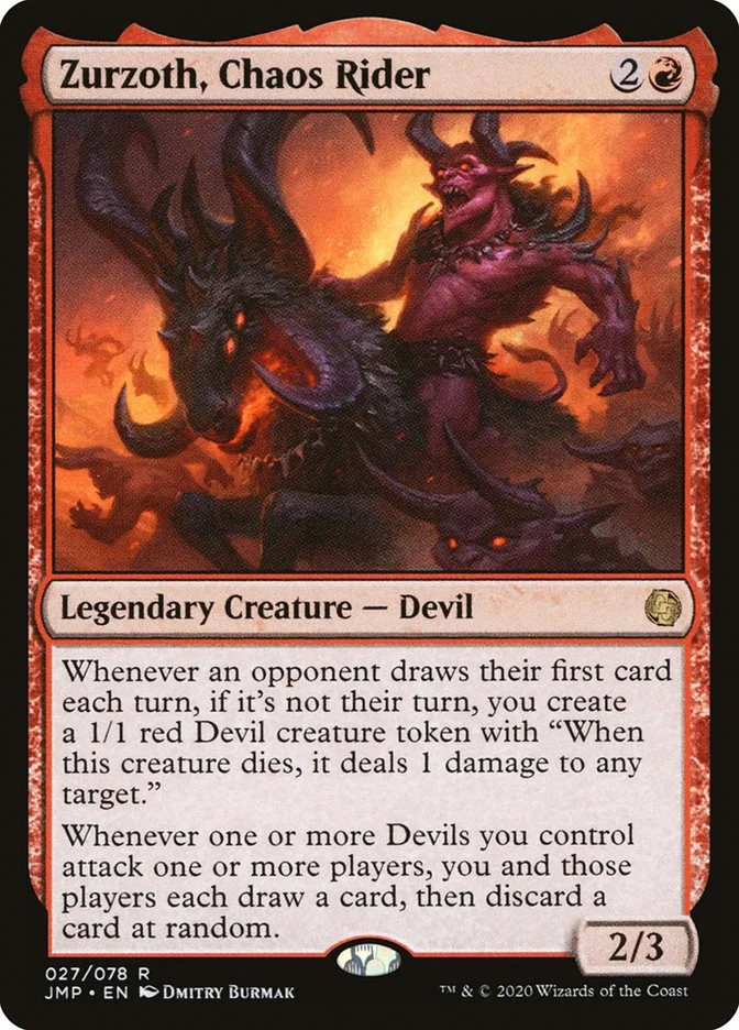 Zurzoth, Chaos Rider (Jumpstart) - Magic: The Gathering in TCG Land